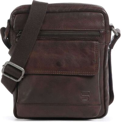 Spikes & Sparrow Apache Umhängetasche aus Leder, braun Spikes & Sparrow Apache Umhängetasche aus Leder, braun