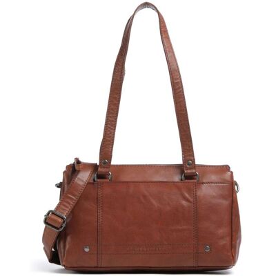 Spikes & Sparrow Bronco Jeannine Schultertasche aus Leder, braun Spikes & Sparrow Bronco Jeannine Schultertasche aus Leder, braun