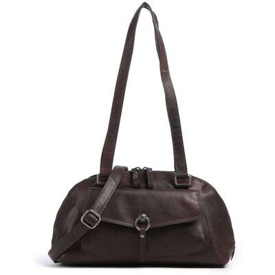 Spikes & Sparrow Bronco Thyrza Schultertasche aus Leder, braun Spikes & Sparrow Bronco Thyrza Schultertasche aus Leder, braun