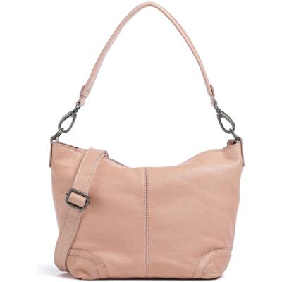 The Chesterfield Brand Washed Waxed Cow Lucy Schultertasche aus Leder, pink The Chesterfield Brand Washed Waxed Cow Lucy Schultertasche aus Leder, pink