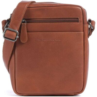 The Chesterfield Brand Wax Pull Up Cow Laveno Umhängetasche aus Leder, braun The Chesterfield Brand Wax Pull Up Cow Laveno Umhängetasche aus Leder, braun