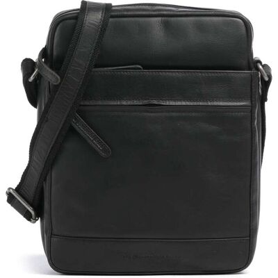 The Chesterfield Brand Wax Pull Up Cow Anzora Umhängetasche aus Leder, schwarz The Chesterfield Brand Wax Pull Up Cow Anzora Umhängetasche aus Leder, schwarz