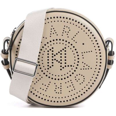 Karl Lagerfeld K/Circle Umhängetasche aus Leder, braun Karl Lagerfeld K/Circle Umhängetasche aus Leder, braun