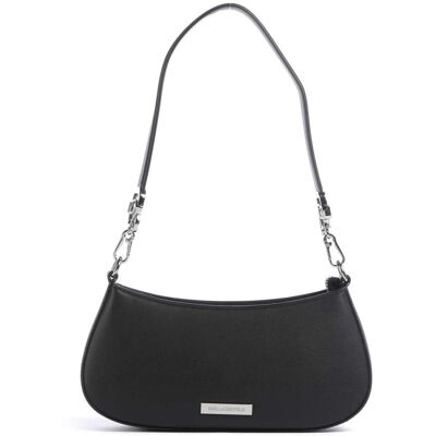 Karl Lagerfeld Ikon Smooth Schultertasche, schwarz Karl Lagerfeld Ikon Smooth Schultertasche, schwarz