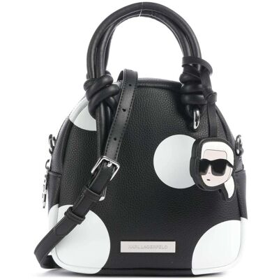 Karl Lagerfeld Ikon Handtasche, schwarz Karl Lagerfeld Ikon Handtasche, schwarz