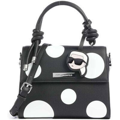 Karl Lagerfeld Ikon Knots Handtasche, schwarz Karl Lagerfeld Ikon Knots Handtasche, schwarz