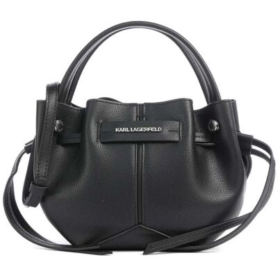 Karl Lagerfeld K/Pierced Mini Handtasche, schwarz Karl Lagerfeld K/Pierced Mini Handtasche, schwarz