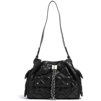 Steve Madden BMICKI Bucket Handtasche aus Leder, schwarz Steve Madden BMICKI Bucket Handtasche aus Leder, schwarz