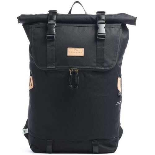 Doughnut Reborn Christopher Rolltop Rucksack, schwarz