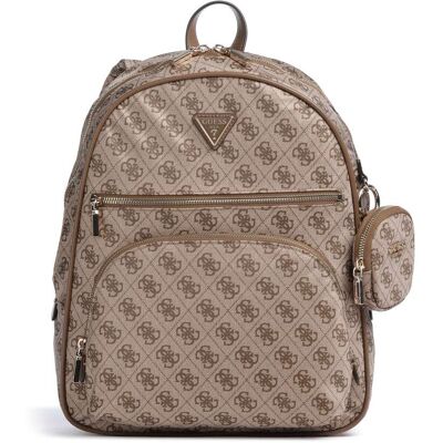 Guess Adrian Tech Logo Large Rucksack, braun Guess Adrian Tech Logo Large Rucksack, braun
