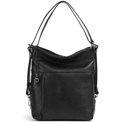 Picard Pure Rucksack-Tasche aus Leder, schwarz Picard Pure Rucksack-Tasche aus Leder, schwarz