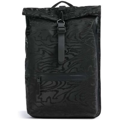 Rains Rolltop Rucksack, schwarz Rains Rolltop Rucksack, schwarz