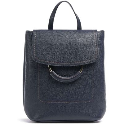 Brics Gondola Tiglio Zaino Rucksack aus Leder, blau Brics Gondola Tiglio Zaino Rucksack aus Leder, blau