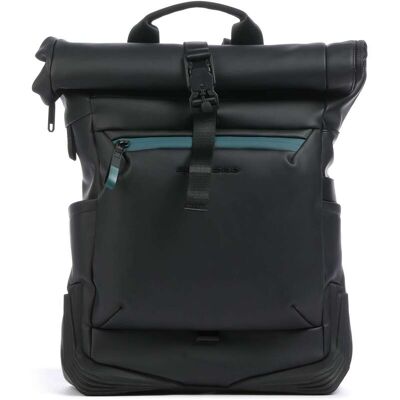 Piquadro Corner 2.0 Rolltop Rucksack, schwarz Piquadro Corner 2.0 Rolltop Rucksack, schwarz