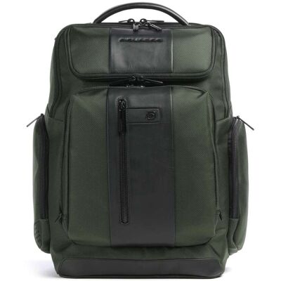 Piquadro Brief 2 Laptop-Rucksack, grün Piquadro Brief 2 Laptop-Rucksack, grün