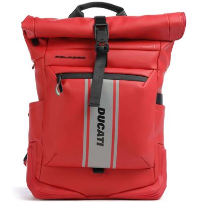 Piquadro Corner Special Ducati Rolltop Rucksack, rot Piquadro Corner Special Ducati Rolltop Rucksack, rot