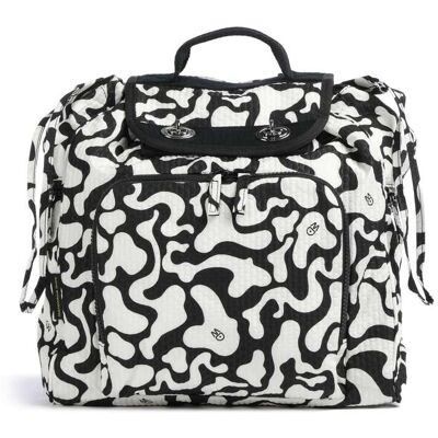 Mandarina Duck Revival Moire Rucksack, schwarz,weiß Mandarina Duck Revival Moire Rucksack, schwarz,weiß