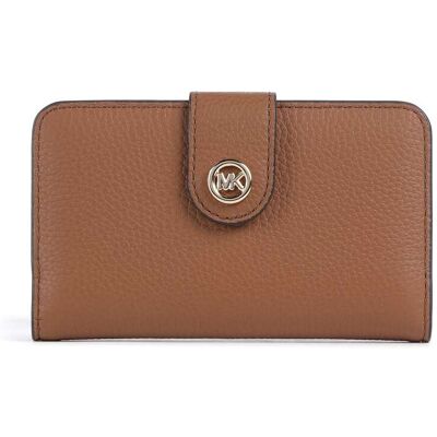 Michael Kors MK Pop Charm Medium Geldbörse, braun Michael Kors MK Pop Charm Medium Geldbörse, braun