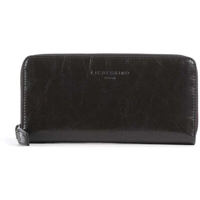Liebeskind Sally Audrey Recycled Lack Distressed Geldbörse, braun Liebeskind Sally Audrey Recycled Lack Distressed Geldbörse, braun