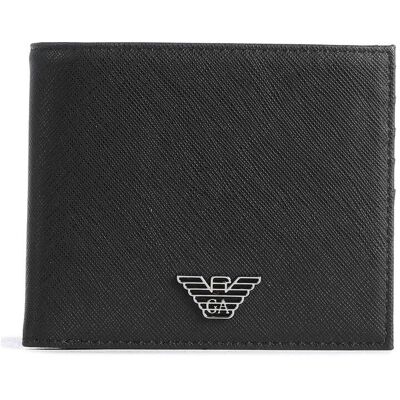 Giorgio Armani Emporio Armani Business Regenerated Geldbörse, schwarz Giorgio Armani Emporio Armani Business Regenerated Geldbörse, schwarz