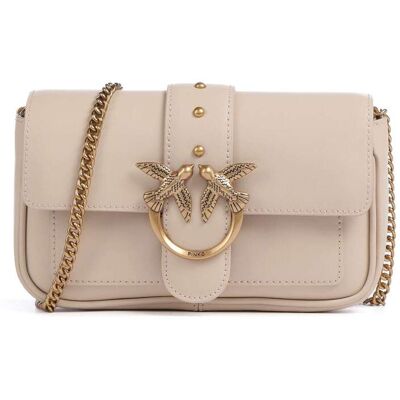 Pinko Love One Pocket Geldbörse, beige Pinko Love One Pocket Geldbörse, beige