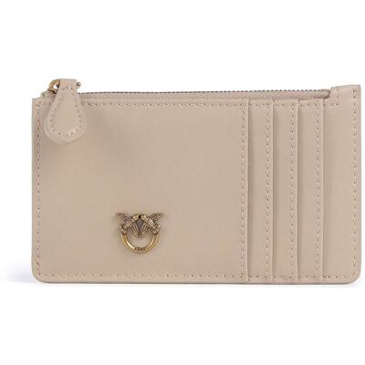 Pinko Airone Kreditkartenetui, beige Pinko Airone Kreditkartenetui, beige