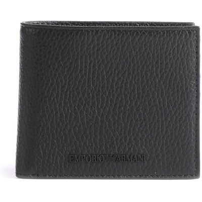 Giorgio Armani Emporio Armani Business Regenerated Geldbörse, schwarz Giorgio Armani Emporio Armani Business Regenerated Geldbörse, schwarz