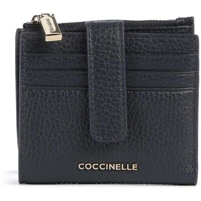 Coccinelle Metallic Soft Geldbörse, blau Coccinelle Metallic Soft Geldbörse, blau