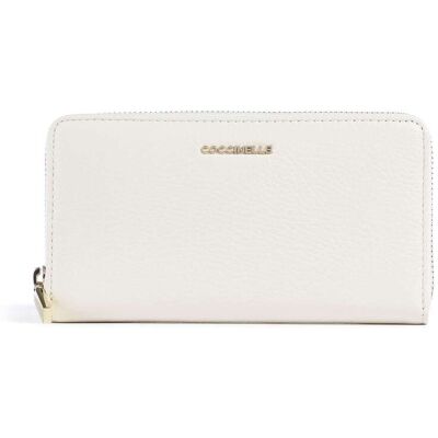Coccinelle Metallic Soft Geldbörse, weiß Coccinelle Metallic Soft Geldbörse, weiß