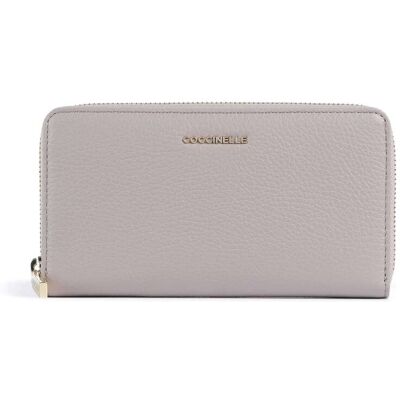 Coccinelle Metallic Soft Geldbörse, grau Coccinelle Metallic Soft Geldbörse, grau