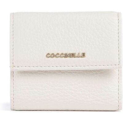 Coccinelle Metallic Soft Geldbörse, weiß Coccinelle Metallic Soft Geldbörse, weiß