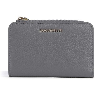 Coccinelle Metallic Soft Geldbörse, blau Coccinelle Metallic Soft Geldbörse, blau