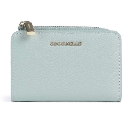 Coccinelle Metallic Soft Geldbörse, petrol Coccinelle Metallic Soft Geldbörse, petrol