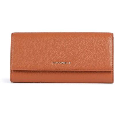 Coccinelle Metallic Soft Geldbörse, braun Coccinelle Metallic Soft Geldbörse, braun
