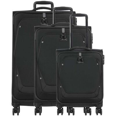 Travelite Umbria Kofferset, schwarz Travelite Umbria Kofferset, schwarz