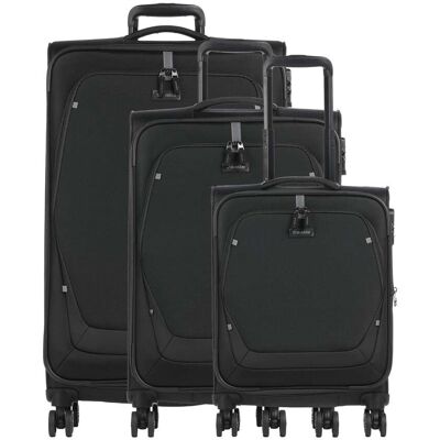 Travelite Umbria Kofferset, schwarz Travelite Umbria Kofferset, schwarz
