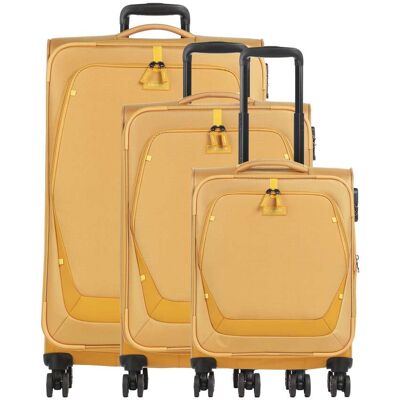 Travelite Umbria Kofferset, gelb Travelite Umbria Kofferset, gelb