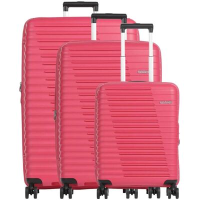 American Tourister Roadrush Kofferset, pink American Tourister Roadrush Kofferset, pink