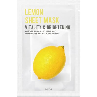 EUNYUL Koreanische Gesichtsmaske mit Zitrone 22ml/1St. EUNYUL Koreanische Gesichtsmaske mit Zitrone 22ml/1St.