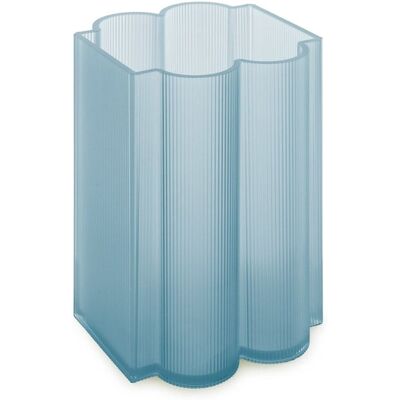 Kartell Okra Vase - Blau - Umweltfreundliches recyceltes PMMA - Patricia Urquiola Kartell Okra Vase - Blau - Umweltfreundliches recyceltes PMMA - Patricia Urquiola