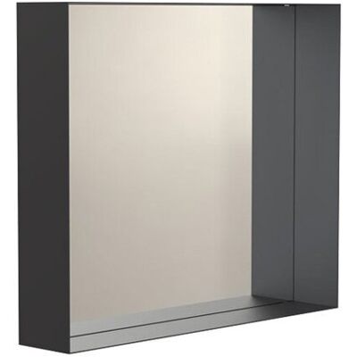 Frost Unu Wandspiegel - 50x60cm, Schwarz, Rechteckig Frost Unu Wandspiegel - 50x60cm, Schwarz, Rechteckig