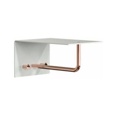 Frost Unu Wandgarderobe - Weiß Matt / Kupfer Frost Unu Wandgarderobe - Weiß Matt / Kupfer