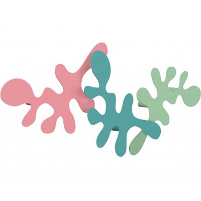 Frost Camouflage Wandhaken 3er-Set (rosa/minze/ice blue) rosa/minze/ice blue Frost Camouflage Wandhaken 3er-Set (rosa/minze/ice blue) rosa/minze/ice blue