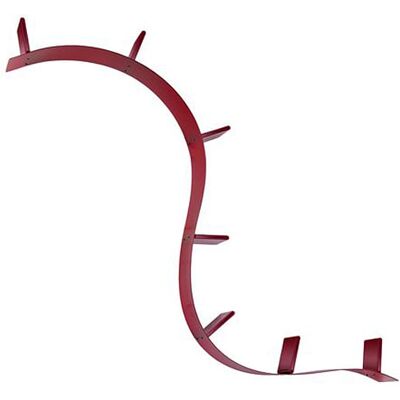 Kartell Ron Arad Bookworm Rotes Flexibles Bücherregal - Bücherregal Kartell Ron Arad Bookworm Rotes Flexibles Bücherregal - Bücherregal