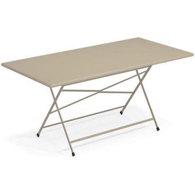 Emu Arc en Ciel Klapptisch - 160x80cm - Beige/Taupe Emu Arc en Ciel Klapptisch - 160x80cm - Beige/Taupe