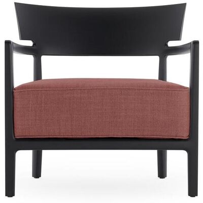 Kartell Cara Mat Outdoor Sessel (schwarz / bordeauxrot) schwarz / bordeauxrot Kartell Cara Mat Outdoor Sessel (schwarz / bordeauxrot) schwarz / bordeauxrot