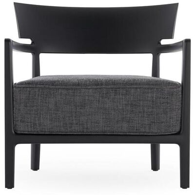 Kartell Cara Mat Sessel (schwarz / Stoff Solid anthrazit) schwarz / Stoff Solid anthrazit Kartell Cara Mat Sessel (schwarz / Stoff Solid anthrazit) schwarz / Stoff Solid anthrazit