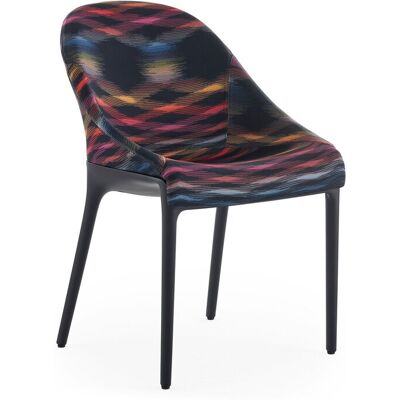 Kartell Eleganza Ela Missioni Sessel (Muster schwarz) Muster schwarz Kartell Eleganza Ela Missioni Sessel (Muster schwarz) Muster schwarz