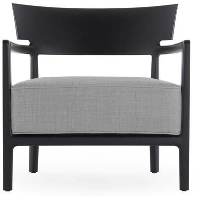 Kartell Cara Mat Outdoor Sessel (schwarz / grau) schwarz / grau Kartell Cara Mat Outdoor Sessel (schwarz / grau) schwarz / grau