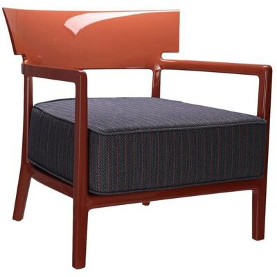 Kartell Cara Outdoor Sessel (blau, rostrot) blau rostrot Kartell Cara Outdoor Sessel (blau, rostrot) blau rostrot